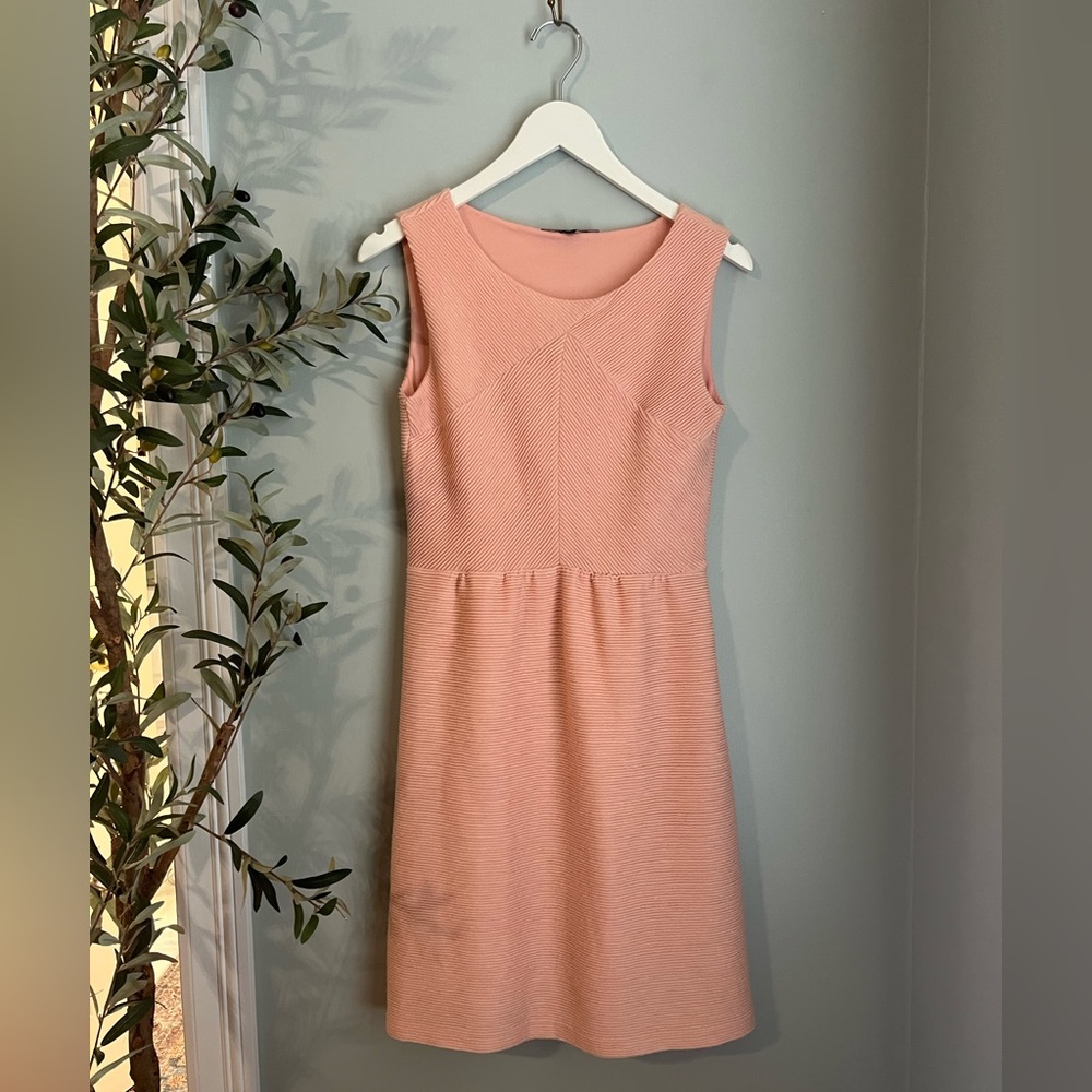 Gianna Bini Blush mini dress worn to my bridal shower
